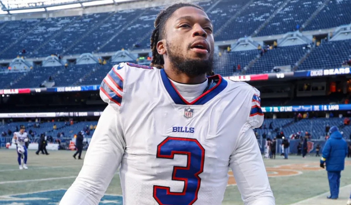 NFL player Damar Hamlin